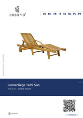 Casaria Tami Sun 102328 Instructions Manual