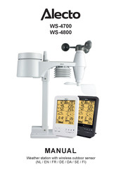 Alecto WS-4800 Manual