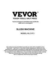 VEVOR RLC15 3 Series Manual