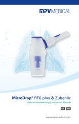 MPV Medical MicroDrop RF6 plus Instruction Manual