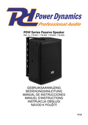 Power Dynamics 178.605 Manual