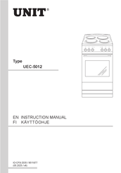 Unit UEC-5012 Instruction Manual