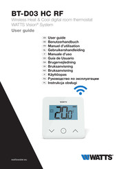 Watts Vision BT-D03 HC FC relay User Manual
