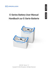 ePropulsion E Series User Manual