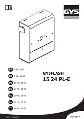 GYS GYSFLASH 15.24 PL-E Manual