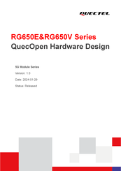 Quectel RG650E Series Manual