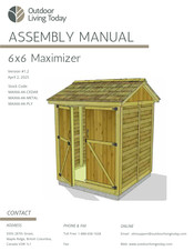 Outdoor living today Maximizer MAX66-AK-METAL Assembly Manual