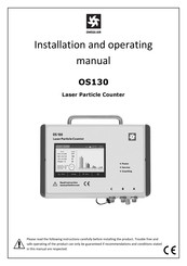 OMEGA AIR OS130 Installation And Operating Manual