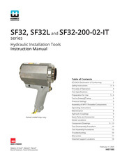 Howmet Aerospace SF32-200-02-IT Series Instruction Manual