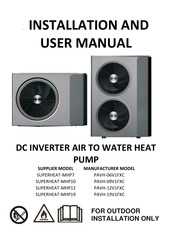 ElectrIQ PAVH-06V1FXC Installation And User Manual