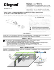 LEGRAND Wattstopper PLUS Manual