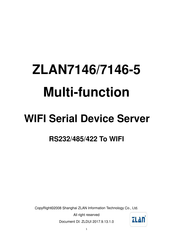 ZLAN ZLAN7146N-5 User Manual
