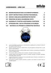 SILVA Schneider URW 240 Safety Instructions & Instruction Manual