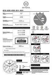 Citizen 6S30 Manual