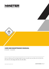 MCS Master B 30 EPR User And Maintenance Manual