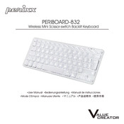 perixx PERIBOARD-832 User Manual