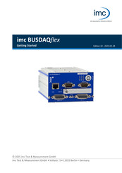 IMC C SERIES Getting Started