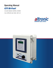 Altronic GTI Bi-Fuel GPN1000 Operating Manual