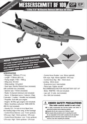 Phoenix Model MESSERSCHMITT BF 109 Instruction Manual