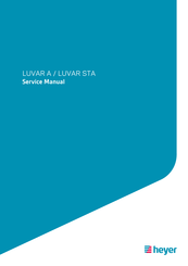Heyer LUVAR A Service Manual