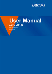 ARMATURA AMTL-UHF-10 User Manual