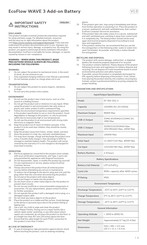 Ecoflow WAVE 3 Manual