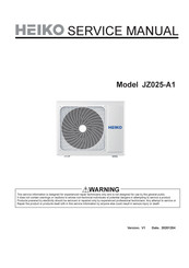 Heiko JZ025-A1 Service Manual
