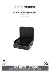 Dometic CADAC 1 COOK TURBO FFD User Instructions