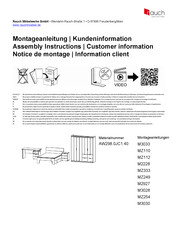 Rauch MZ333 Assembly Instructions Manual