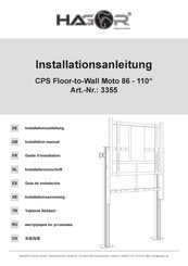 HAGOR 3355 Installation Manual