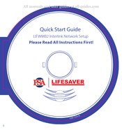PSA Products LIFESAVER LIFWMB2 Quick Start Manual
