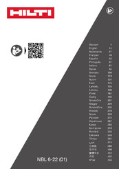 Hilti NBL 6-22 Manual