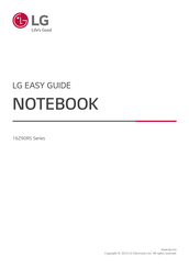 LG 16Z90RS Series Easy Manual