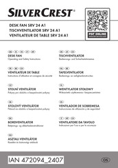 Silvercrest SRV 24 A1 Operating And Safety Instructions Manual