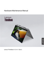 Lenovo ThinkBook 14 2-in-1 G5 IAU Hardware Maintenance Manual