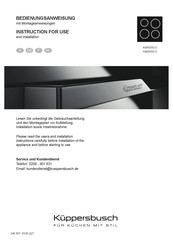 Kuppersbusch 4037321049964 Instructions For Use And Installation