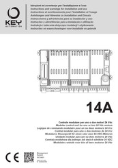 Key Automation KIT RAY2524EK Instructions And Warnings For Installation And Use