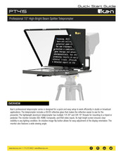 Ikan PT415-TK-TRIPOD Quick Start Manual
