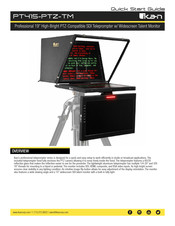 Ikan PT415-PTZ-TM-TK Quick Start Manual