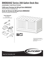 Suncast BMDB200Z Series Assembly Instructions Manual