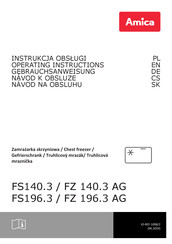 Amica FS140.3 Operating Instructions Manual