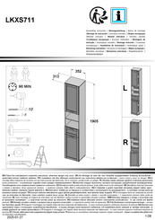 Forte LKXS711 Assembling Instruction