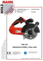 HOLZMANN MASCHINEN DBS 125 User Manual