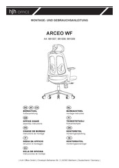 HJH office ARCEO WF 881008 Assembly Instructions Manual