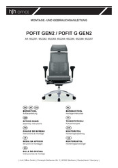 HJH office POFIT GEN2 652287 Assembly Instructions Manual