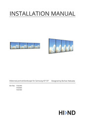 HI-ND VR5500-0201 Installation Manual
