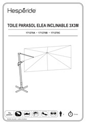 Hesperide BUNDLEPARASOLELEA2 Care Instructions