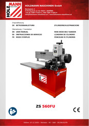 HOLZMANN MASCHINEN ZS 560FU User Manual