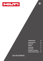 Hilti 377615 Original Operating Instructions