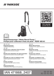 Parkside 471868 2407 Translation Of The Original Instructions